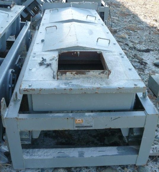 2 Units - Eriez Hi-vi Vibratory Equipment, Model Hvf-24, 24" W X 8' L Vibratory Pan Feeders)